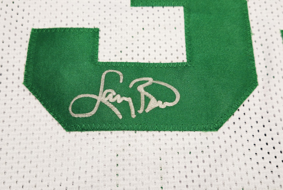 Boston Celtics Larry Bird Autographed Signed White Jersey Beckett Wit