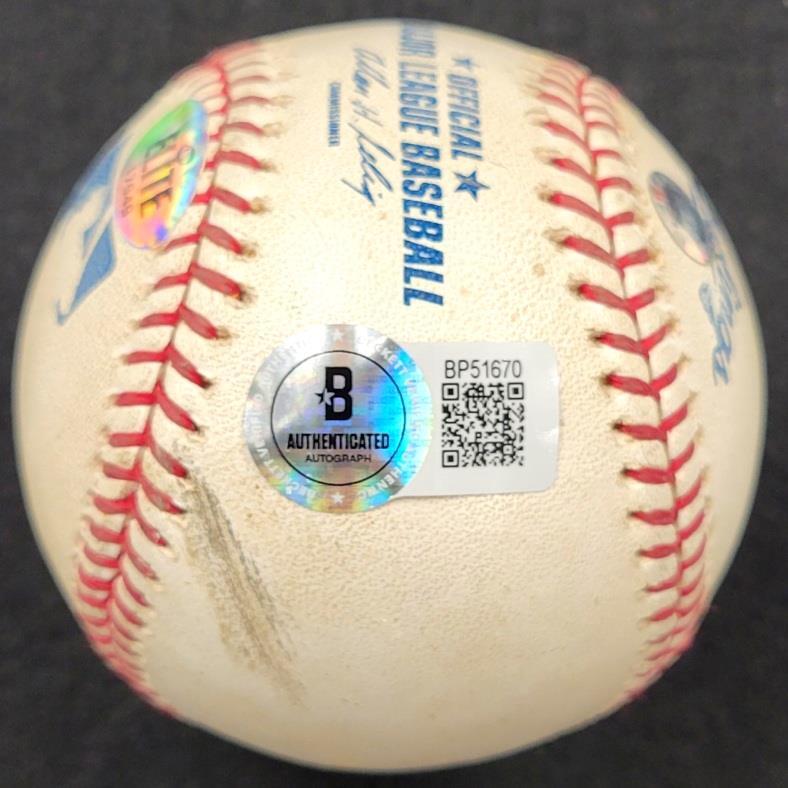 Alex Rodriguez signed "4.6.05 Game Used HR #1" MVP Season GU Baseball ~ BAS MLB