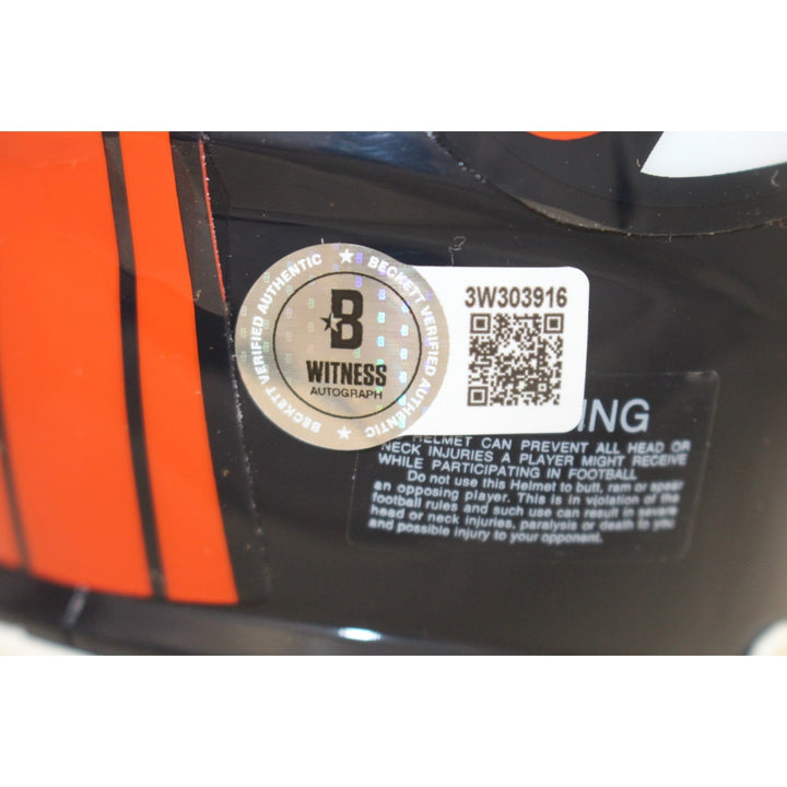 Champ Bailey Autographed Denver Broncos TB 97-23 Mini Helmet Beckett 56387