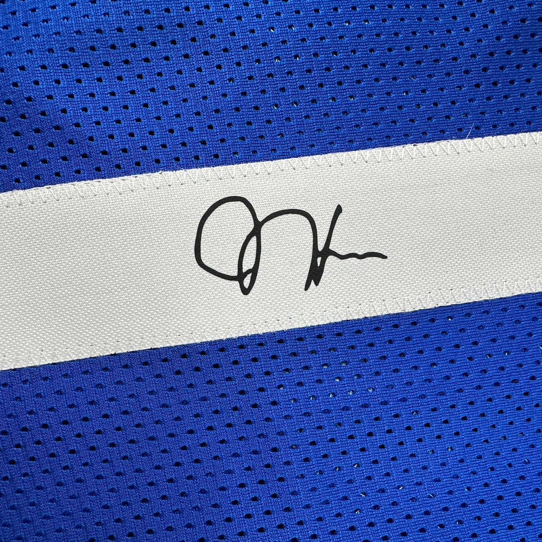 Facsimile Autographed James Harden Los Angeles LA Blue Reprint Jersey Men's XL