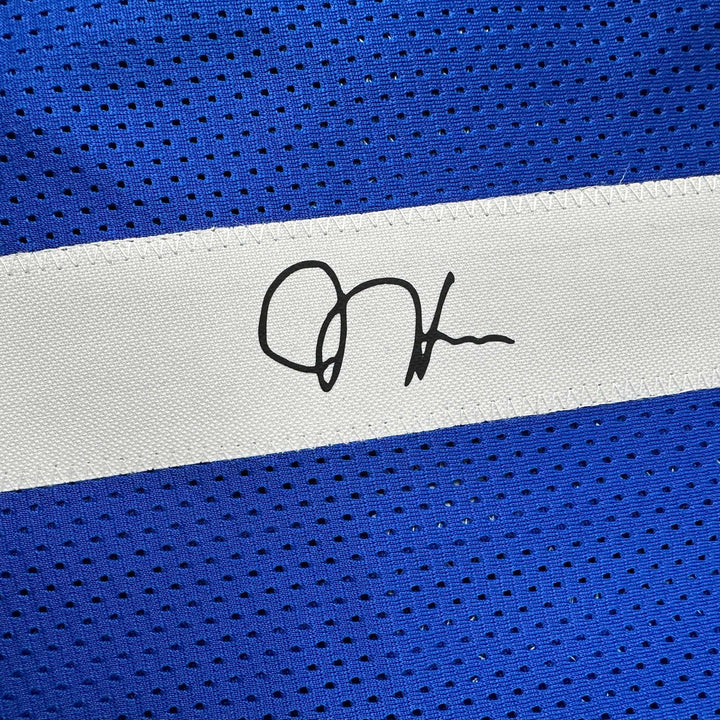 Facsimile Autographed James Harden Los Angeles LA Blue Reprint Jersey Men's XL