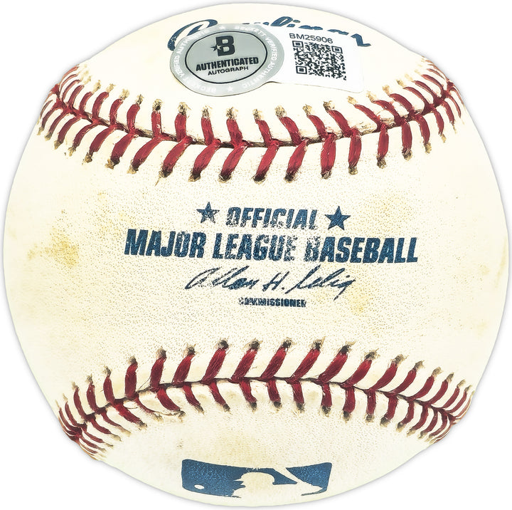 Bob Repass Signed MLB Baseball St. Louis Cardinals Beckett #BM25906