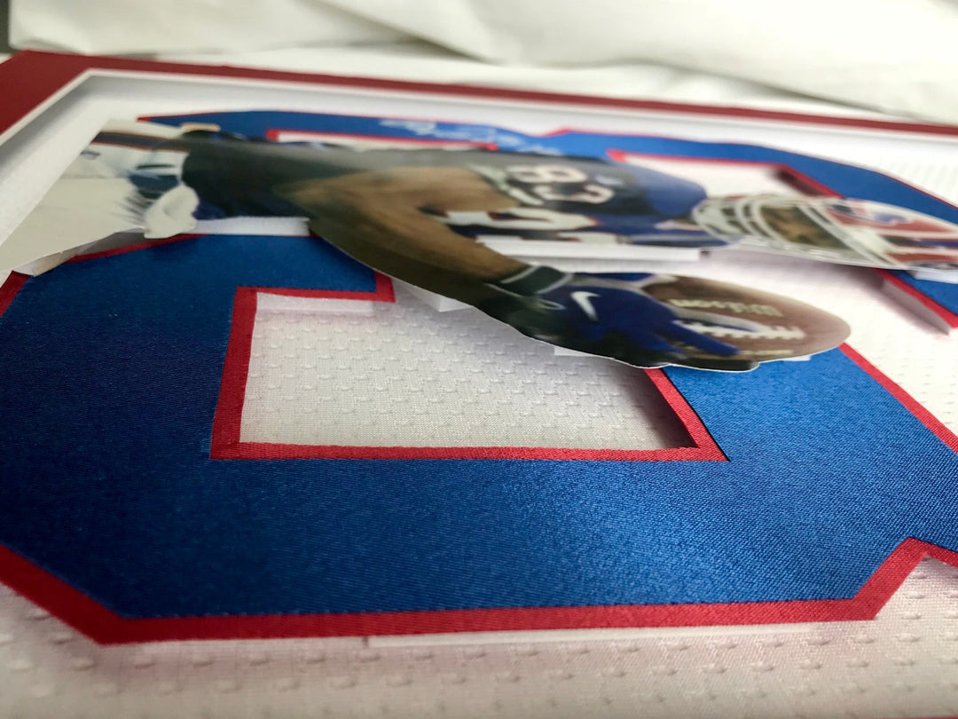 Andre Reed Signed 3D Jersey Photo Autograph COA 16x20 Inscribed Buffalo Bills