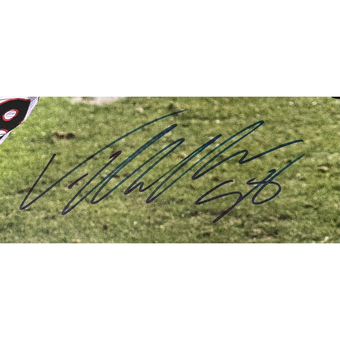 Von Miller Autographed Denver Broncos 16x20 Photo Beckett Witness 54720