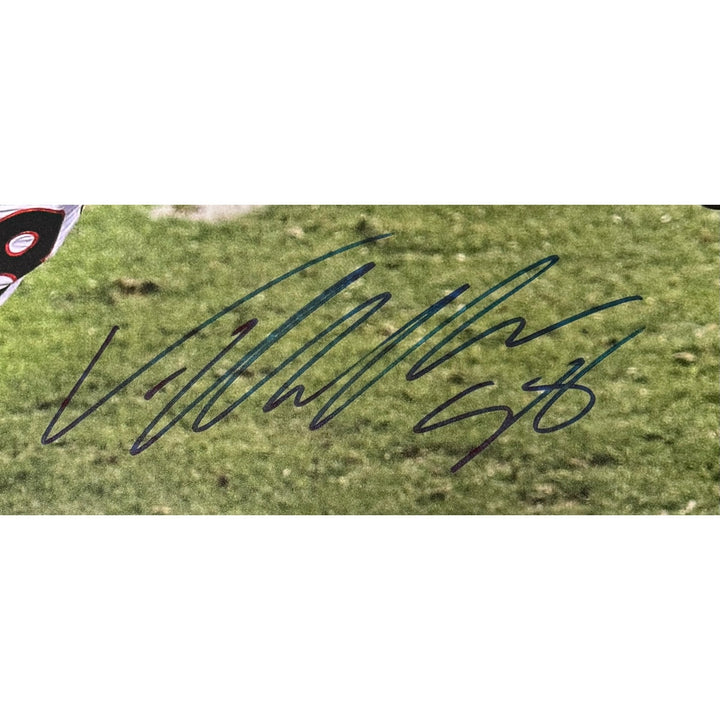 Von Miller Autographed Denver Broncos 16x20 Photo Beckett Witness 54720