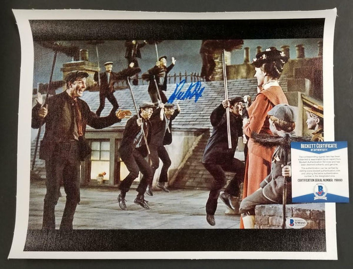 Dick Van Dyke autograph signed Mary Poppins 11x14 Canvas Photo #11 ~ BAS COA