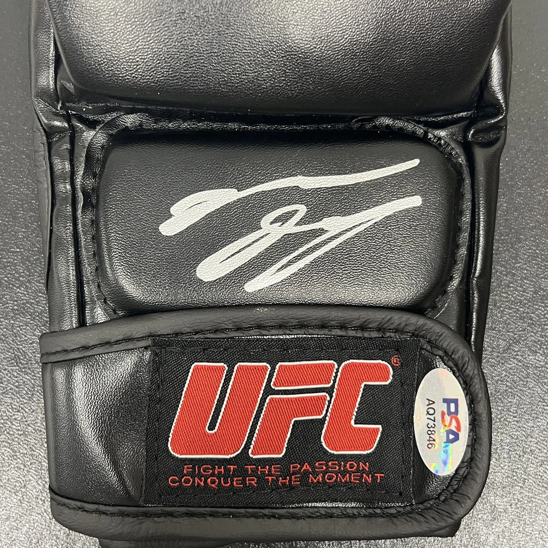 Nate Diaz Signed UFC Glove PSA Autographed MMA