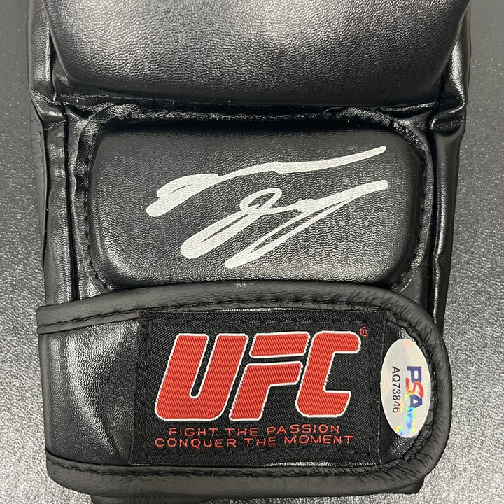 Nate Diaz Signed UFC Glove PSA Autographed MMA