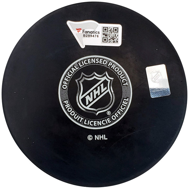Ryan Donato Auto Seattle Kraken Logo Puck First Kraken Goal "10/12/21" Fanatics
