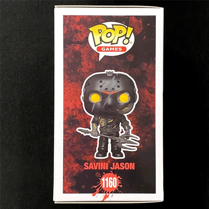 Tom Savini signed Jason Friday the 13th Funko Pop! #1160 white autograph JSA