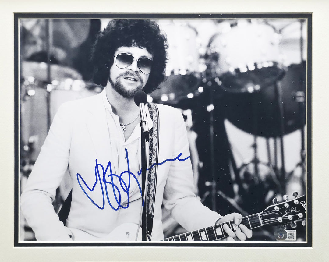 Jeff Lynne Auto Framed 11x14 Photo Electric Light Orchestra ELO Beckett #AC95459