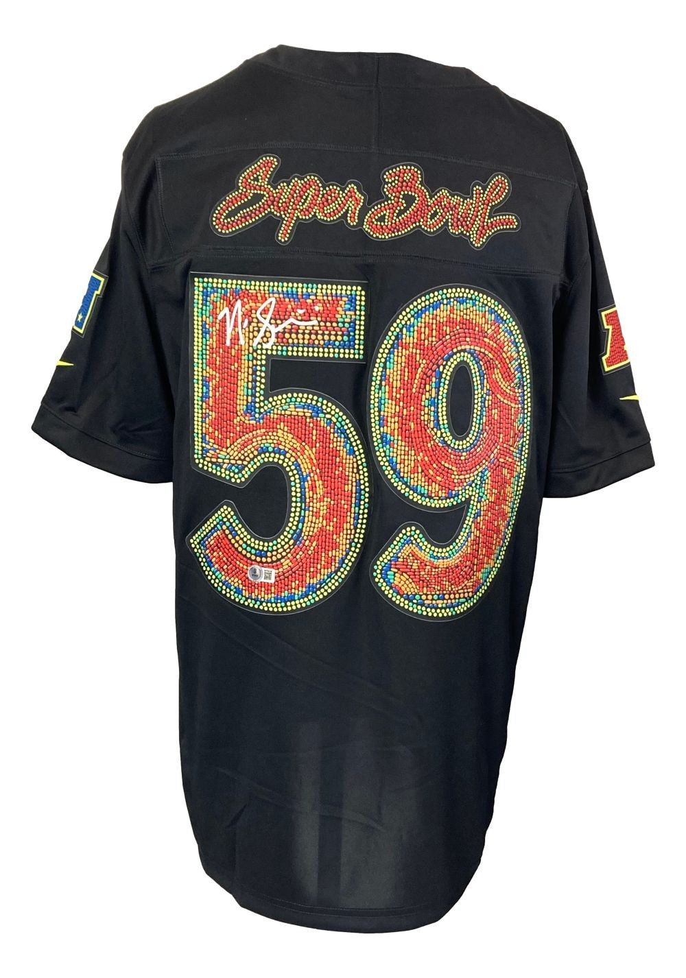 Nick Sirianni Signed Philadelphia Eagles Super Bowl 59 LIX Nike Limited Jersey