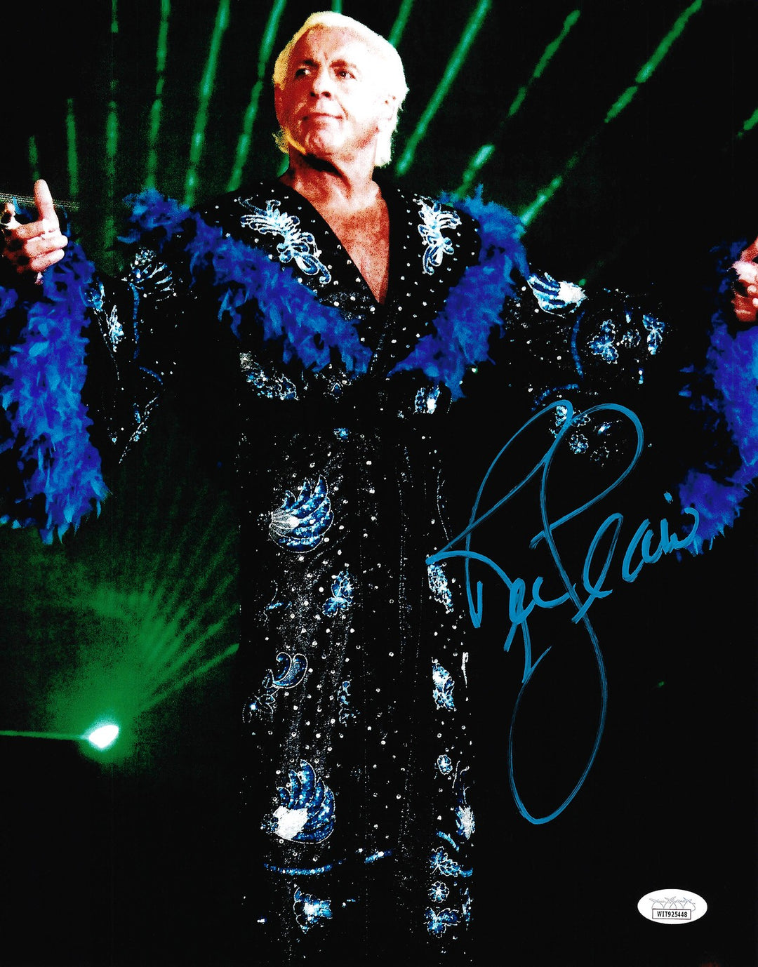 Ric Flair Signed 11x14 Photo JSA