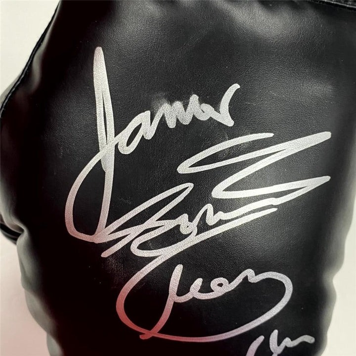 James Toney signed "Lights Out, 18x Champ" Boxing Glove autograph Beckett BAS