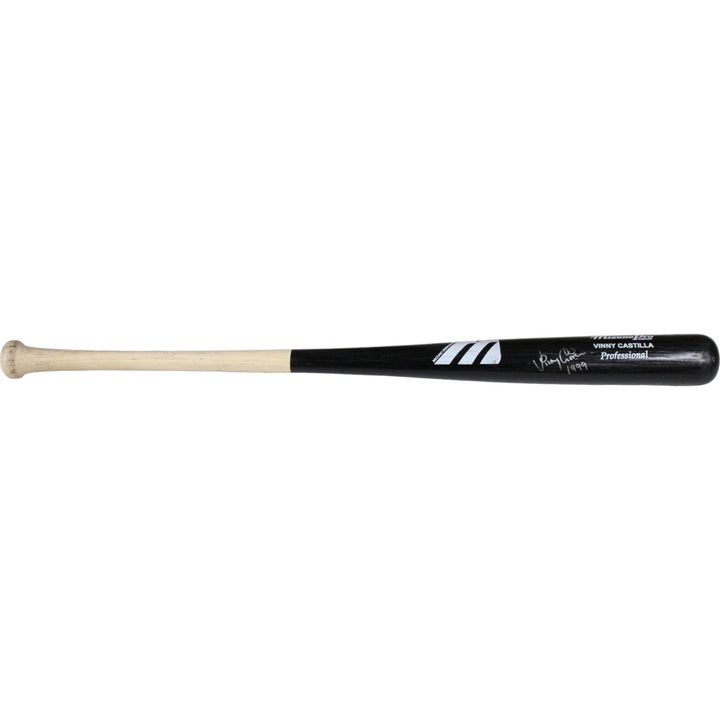 Vinny Castilla Autographed Game Used Colorado Rockies '99 Bat Beckett 43254