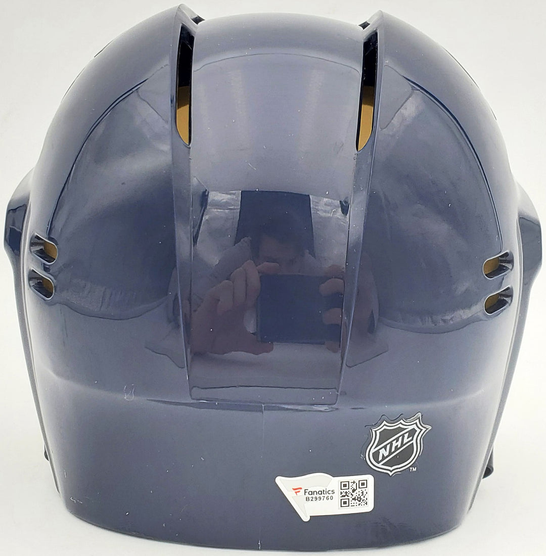 Jamie Oleksiak Autographed Signed Seattle Kraken Blue Mini Helmet Fanatics Holo