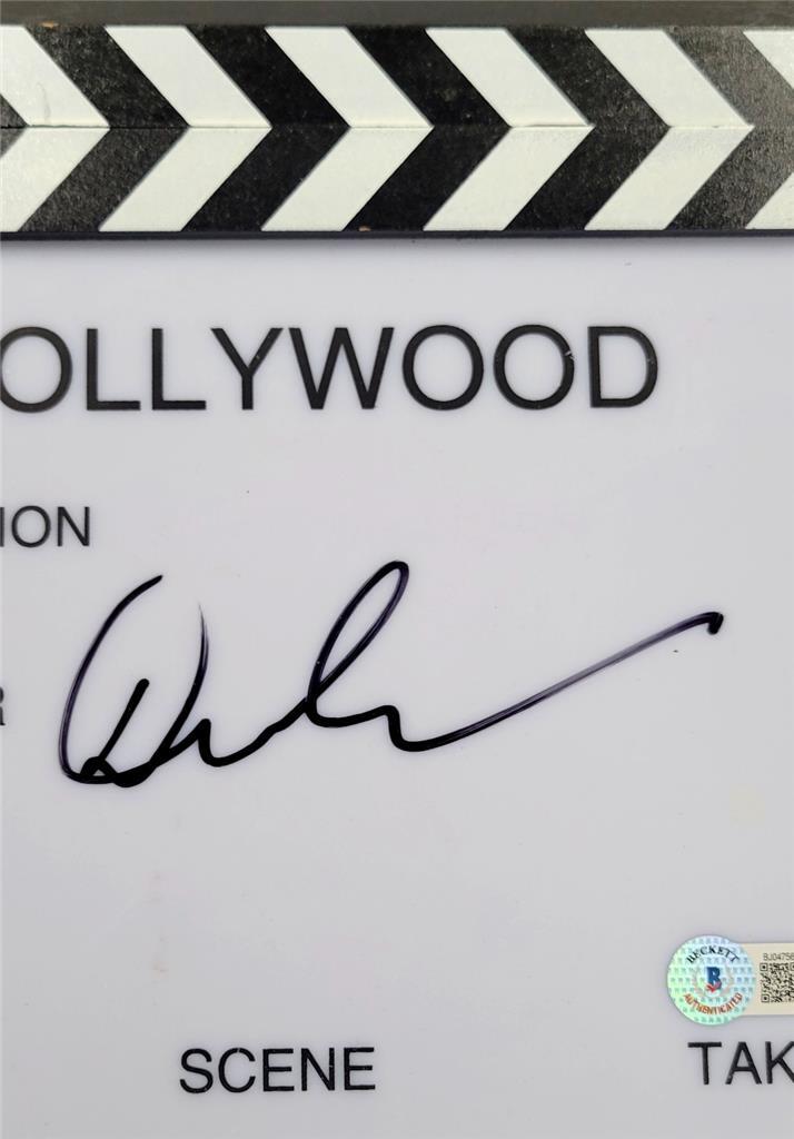 Damien Chazelle signed Clap Board Clapper Whiplash autograph ~ BAS Beckett (C)