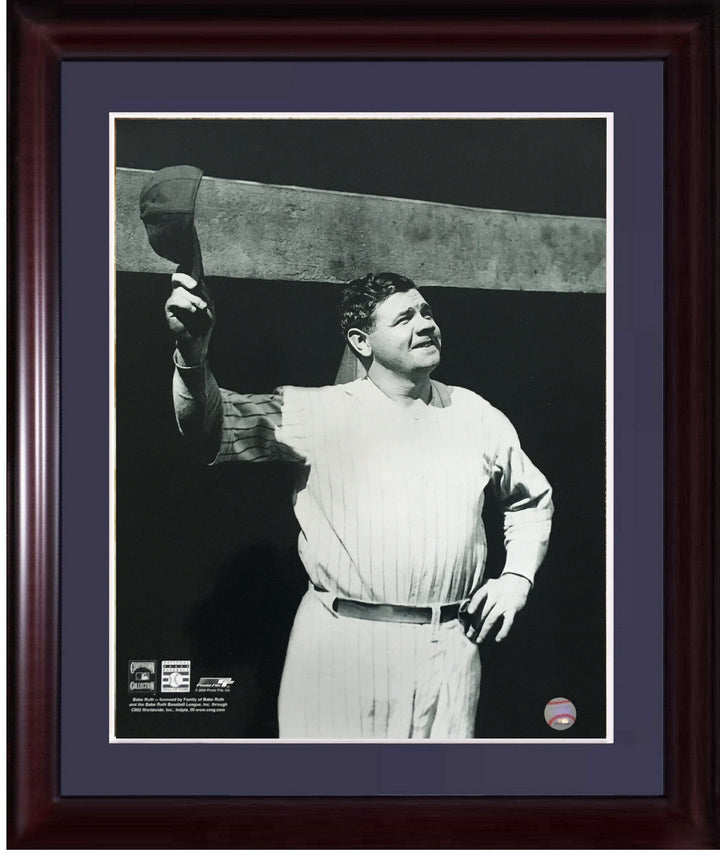 Babe Ruth NY Yankees 16x20 wave Licensed Photo File photo Framed HOF