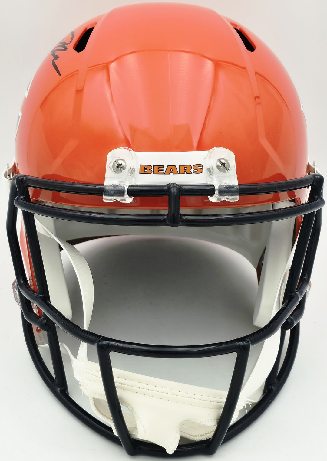 D'Andre Swift Auto Bears 2022 Alt Orange Full Size Speed Replica Helmet Beckett