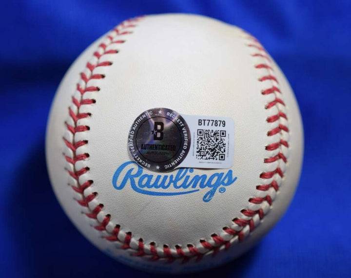 Cal Ripken Jr Beckett BAS Autograph American League OAL Signed Baseball