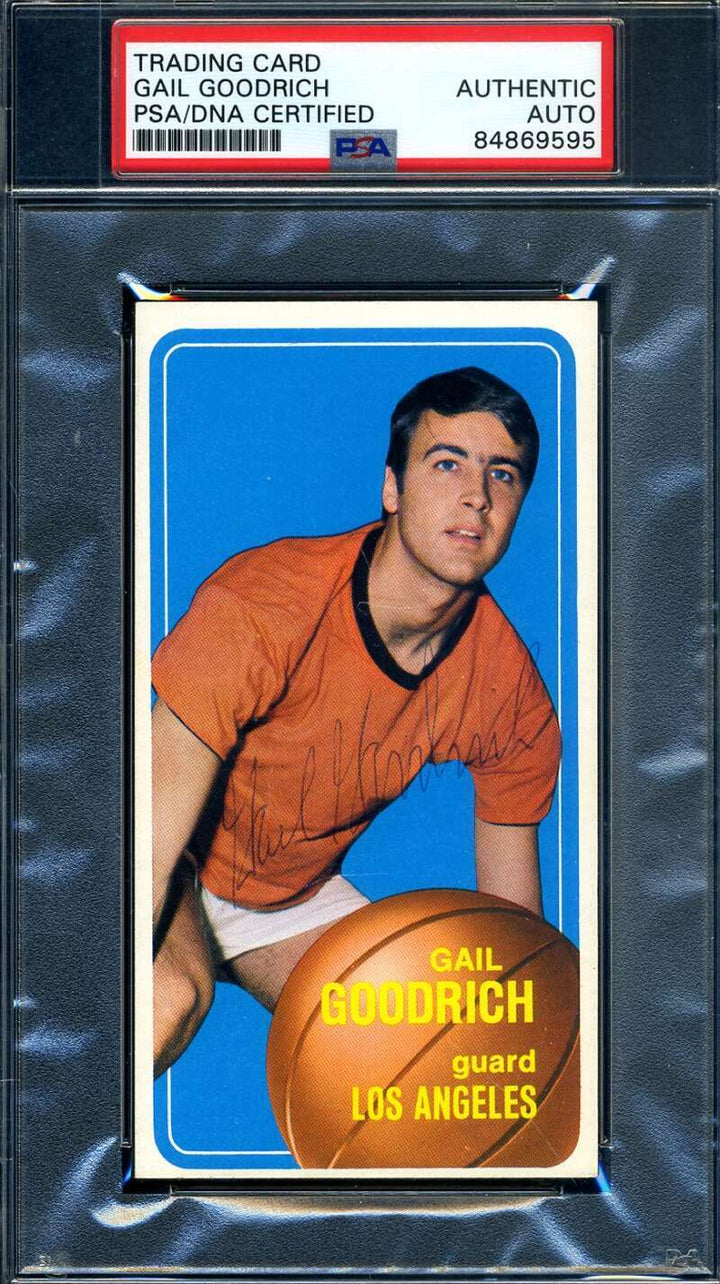 Gail Goodrich PSA DNA Signed 1970 Topps Autograph