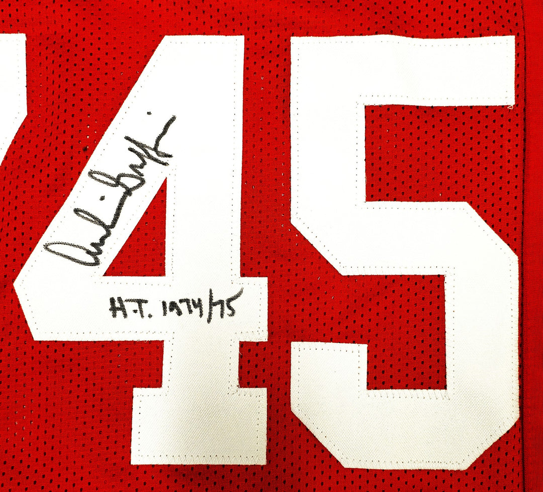 Ohio State Buckeyes Archie Griffin Eddie George Troy Smith Auto Jersey Heisman