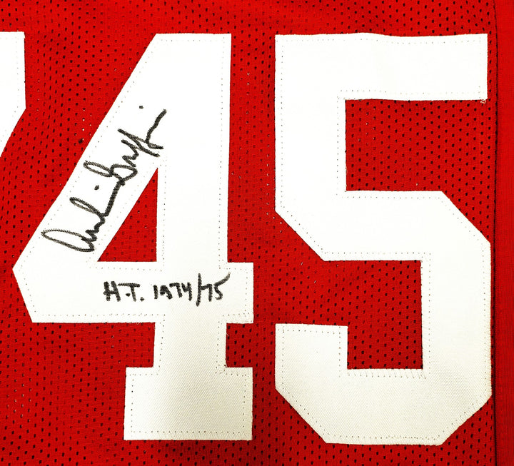 Ohio State Buckeyes Archie Griffin Eddie George Troy Smith Auto Jersey Heisman