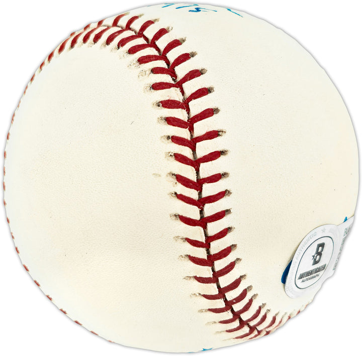 Mel Allen Autographed Signed AL Baseball New York Yankees "HOF 1978" Beckett