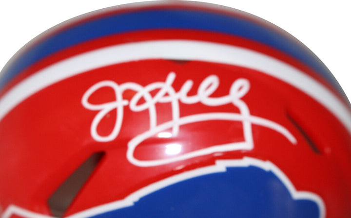 Jim Kelly Autographed/Signed Buffalo Bills Mini Helmet TB Beckett 40814