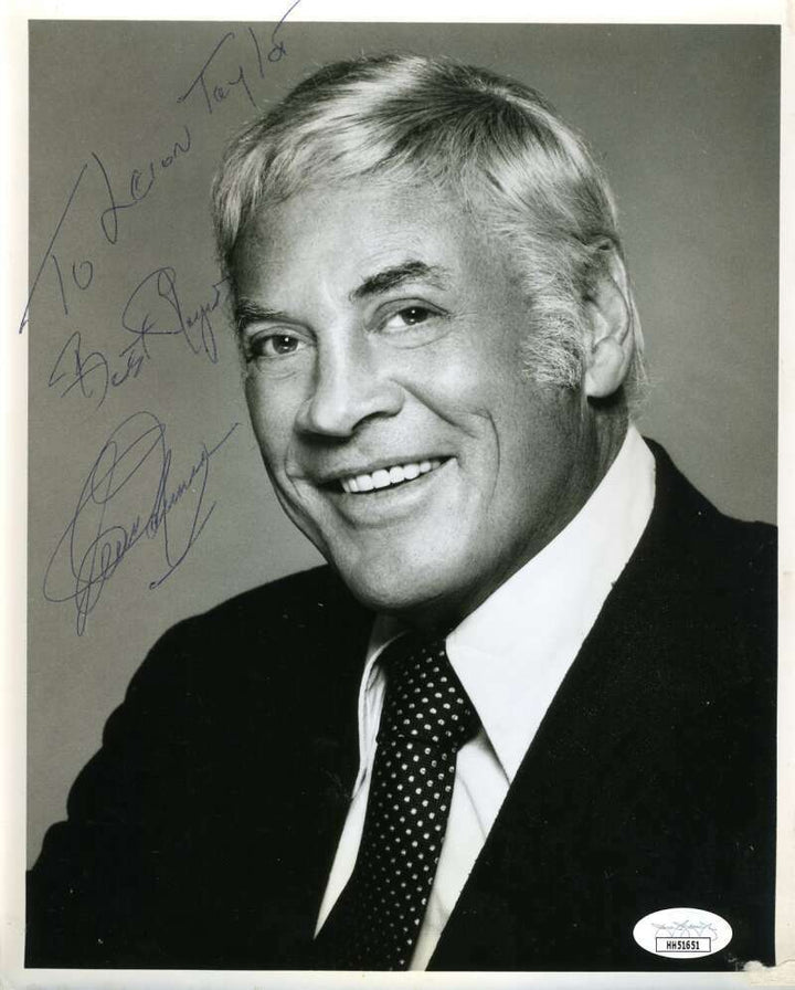 Carroll Rosenbloom Jsa Coa Autograph Hand Signed 8x10 Rams Photo