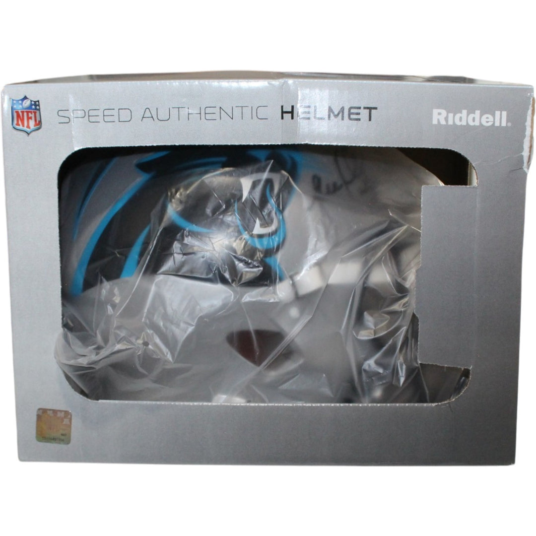 Luke Kuechly Autographed Carolina Panthers Authentic Helmet Beckett WIT 56874