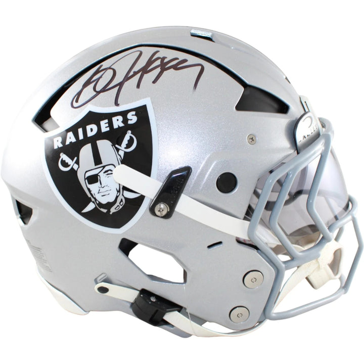 Bo Jackson Autographed Las Vegas Raiders F/S Axiom Helmet Beckett WIT 58490