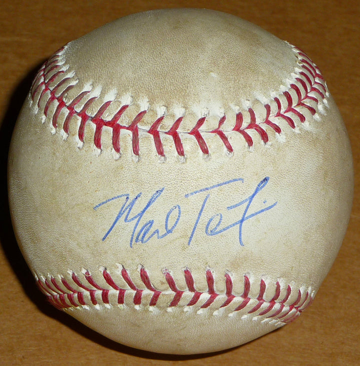 MARK TEIXEIRA SIGNED 5/20/12 GAME USED NEW YORK YANKEES CINCINNATI REDS BASEBALL