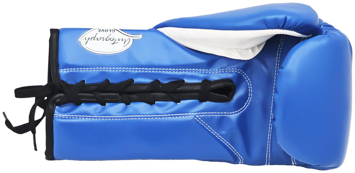 Michael B. Jordan Signed Blue Reyes Boxing Glove Left Handed LH Beckett Witness