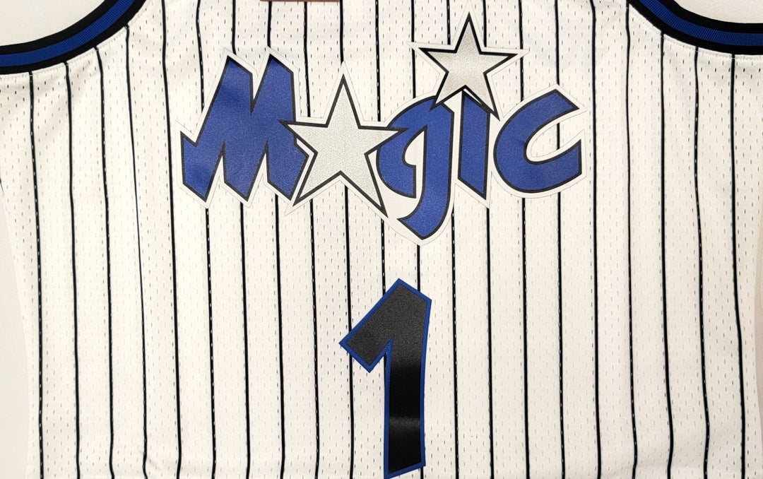 Magic Penny Hardaway Signed 1993-94 Mitchell Ness HWC White Jersey L PSA/DNA