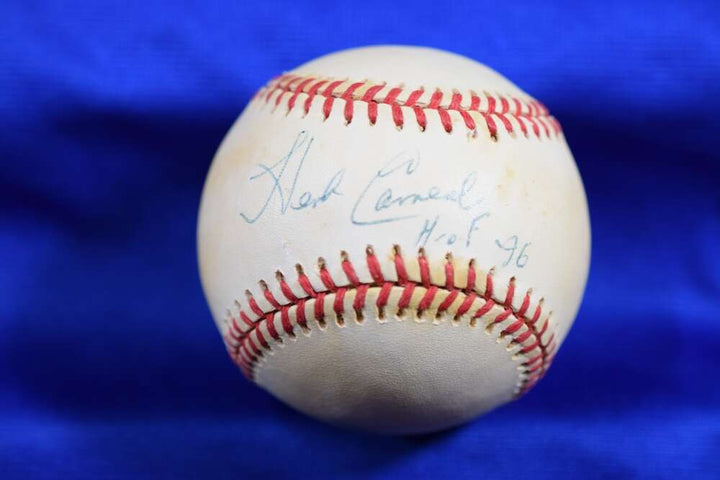 Herb Carneal PSA DNA Autograph American League OAL Signed Baseball HOF 96