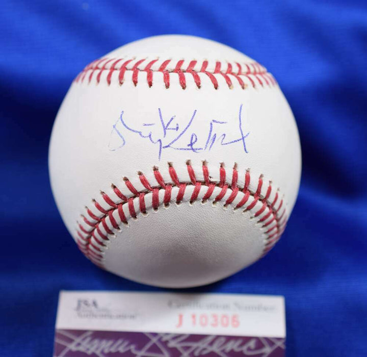 Mike Kekich JSA Coa Autograph Major League OML Signed BasebaLL