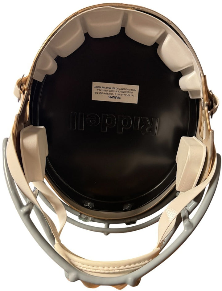 Fred Warner signed San Francisco 49ers Riddell NFL FS Speed Rep Helmet - Beckett