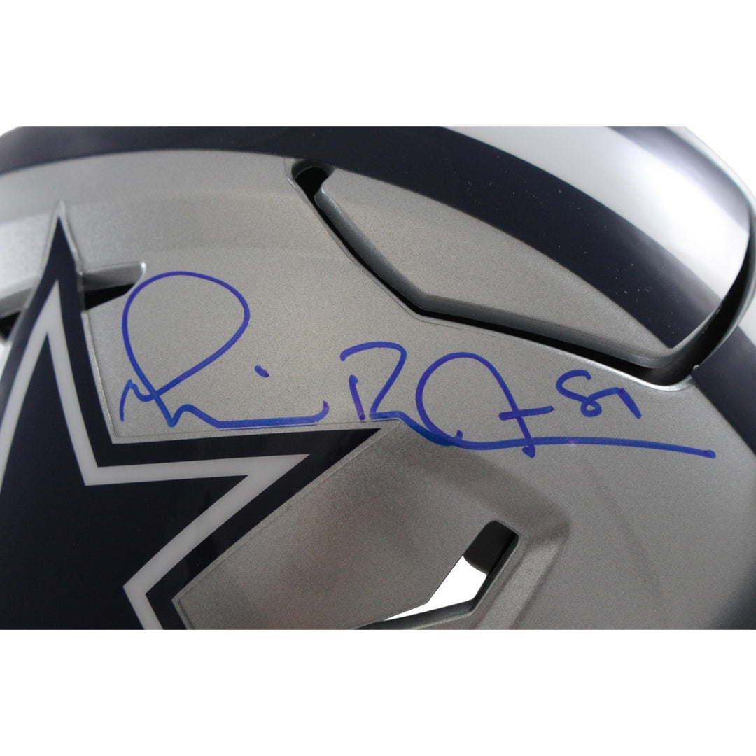 Michael Irvin Autographed Dallas Cowboys Mid-Size Midi Helmet Beckett 56341