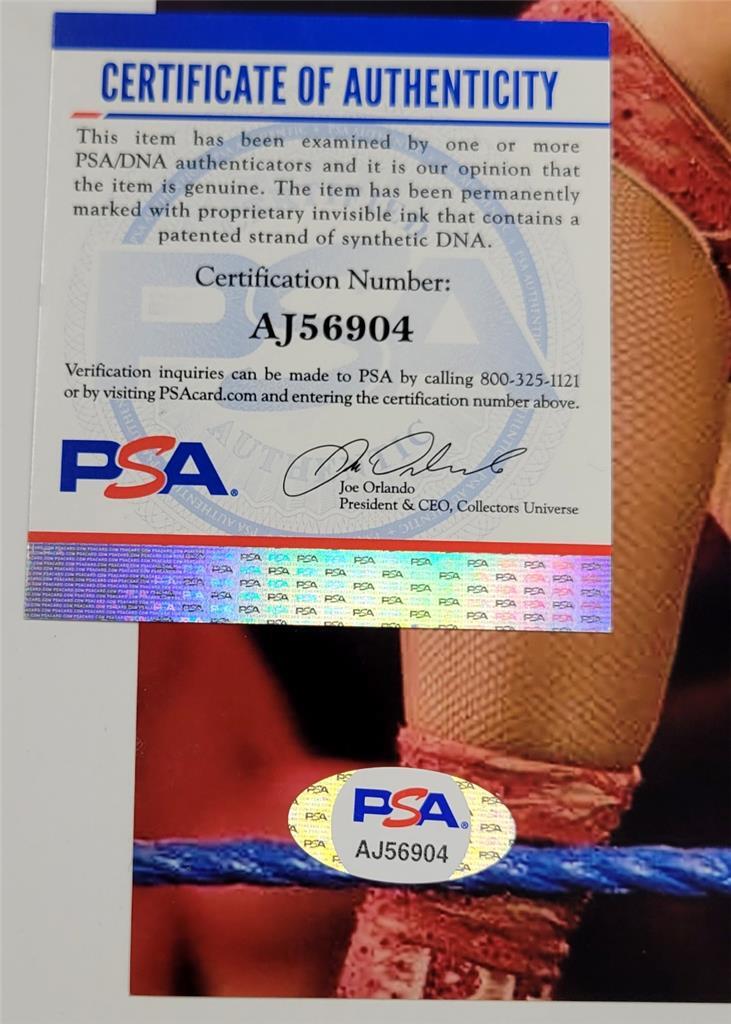 Eva Marie signed 8x10 photo autograph WWE Wrestling Diva ~ PSA/DNA COA (B)