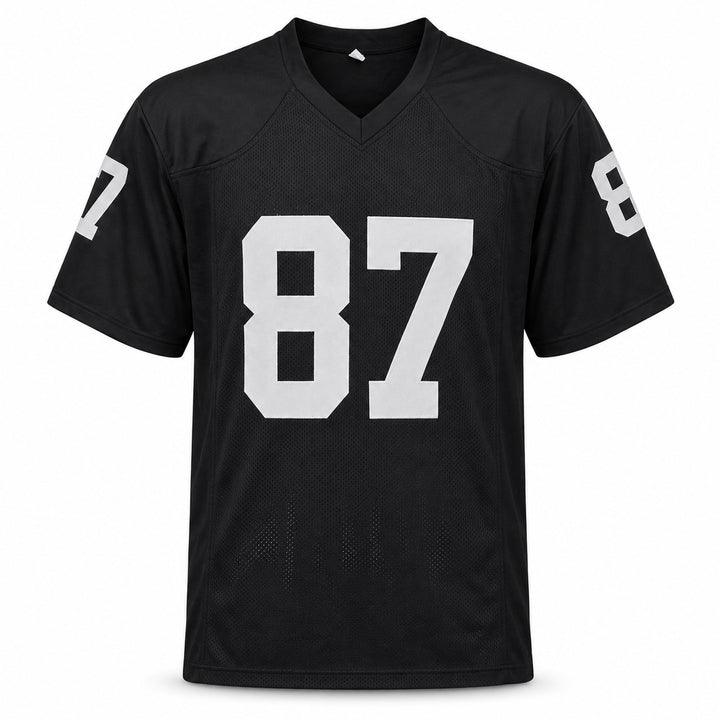 Oakland Raiders Dave Casper Signed Black Jersey "HOF 02" Beckett BAS Witness