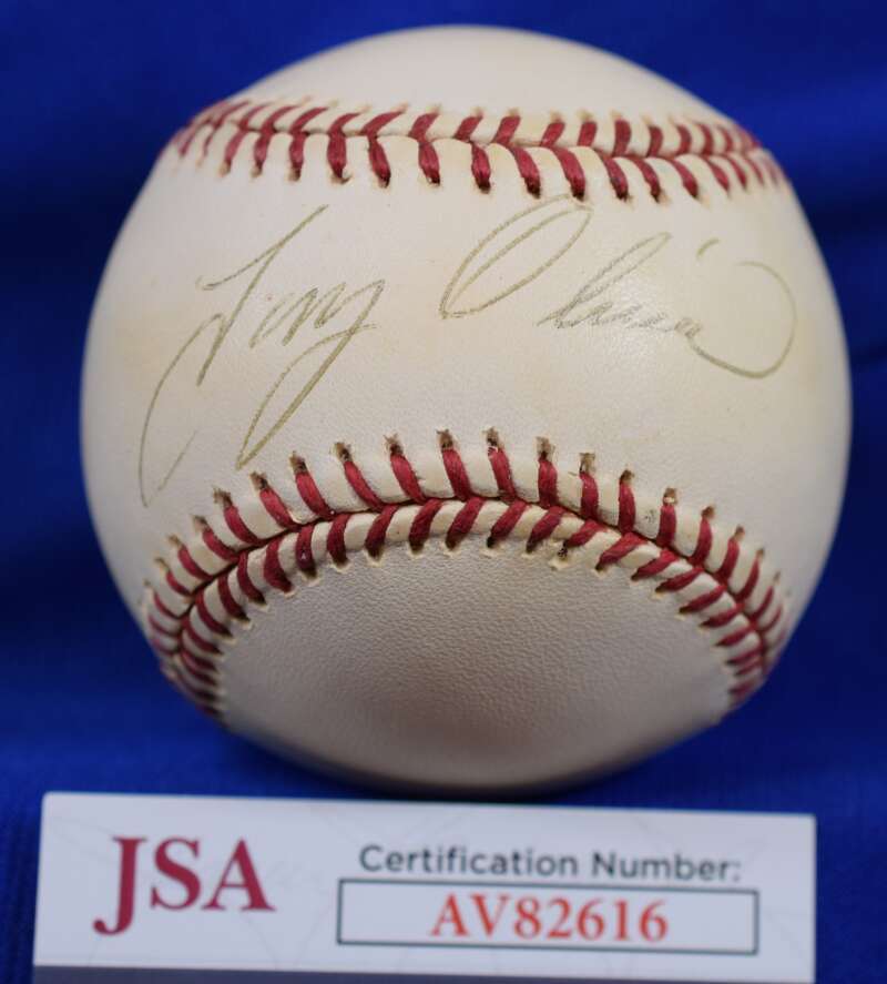 Tony Oliva JSA COA Autograph American League Signed Baseball