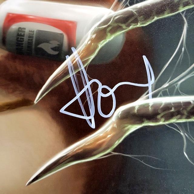 Howie Mandel signed Gremlins 11x14 photo voice of Gizmo autograph ~ Beckett BAS