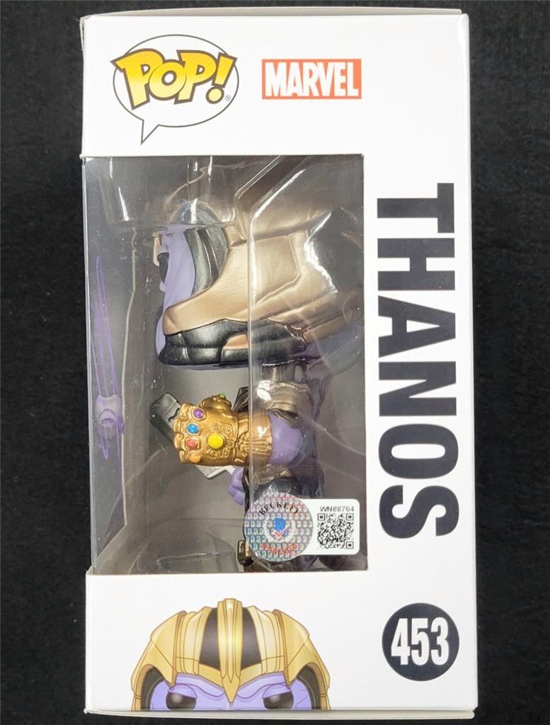 Josh Brolin signed Thanos Funko Pop! 453 Marvel Avengers autograph ~ Beckett BAS