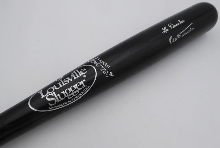 Leo Durocher Autographed Louisville Slugger Model Bat Dodgers Beckett QR BM00478