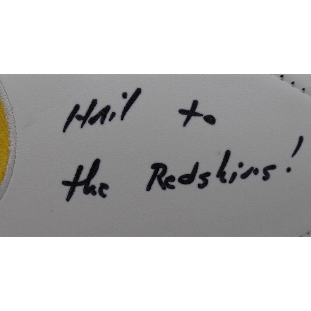 Chris Samuels Autographed Washington Redskins Logo Football HTTR Beckett 48023