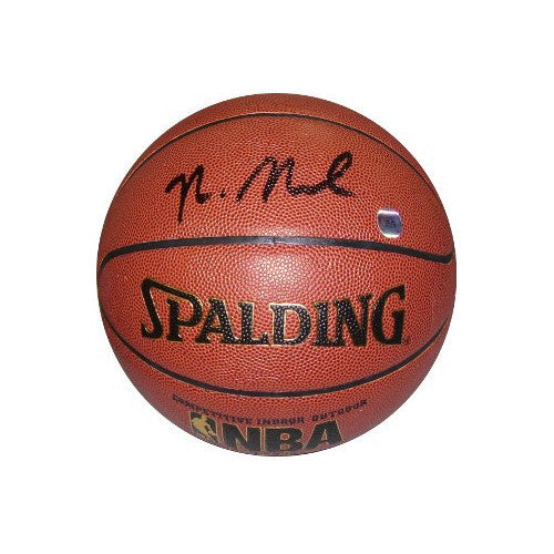 Nerlens Noel signed Spalding NBA I/O Basketball (KY Wildcats/Oklahoma Thunder)
