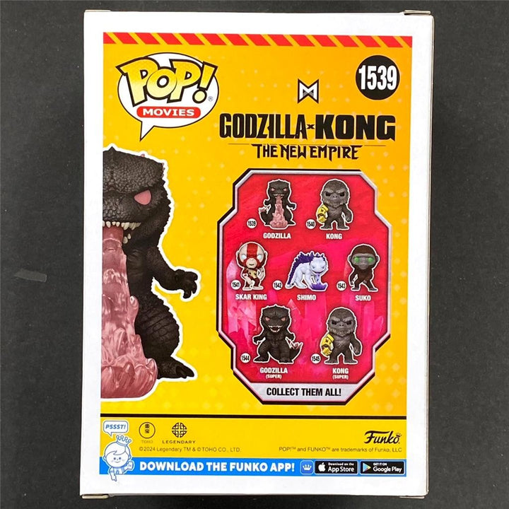 Adam Wingard signed Godzilla x Kong New Empire Funko Pop! 1539 autograph JSA