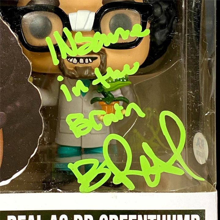 B-Real signed "Insane in the Brain" Dr. Greenthumb Funko Pop! figure auto PSA