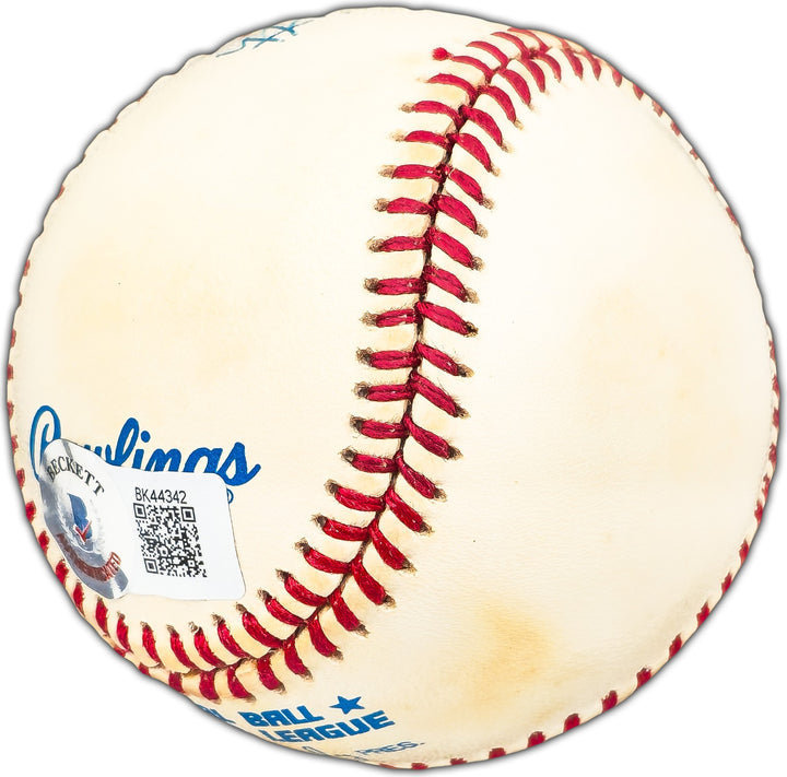 Calvin Griffith Signed Official AL Baseball Minnesota Twins Owner Beckett